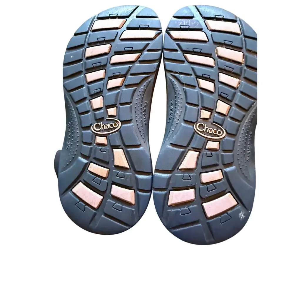 Chaco Kids Adjustable Sandals Multicolor Jacquard Straps Excellent Tread Size 2